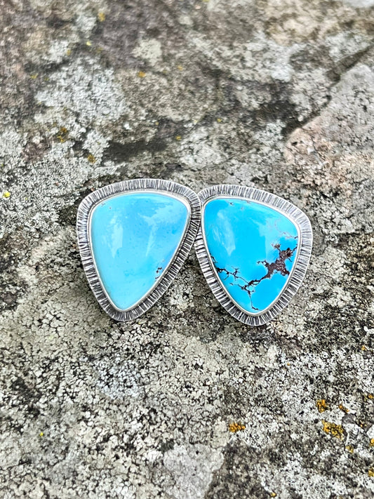 Golden Hill Turquoise Earrings