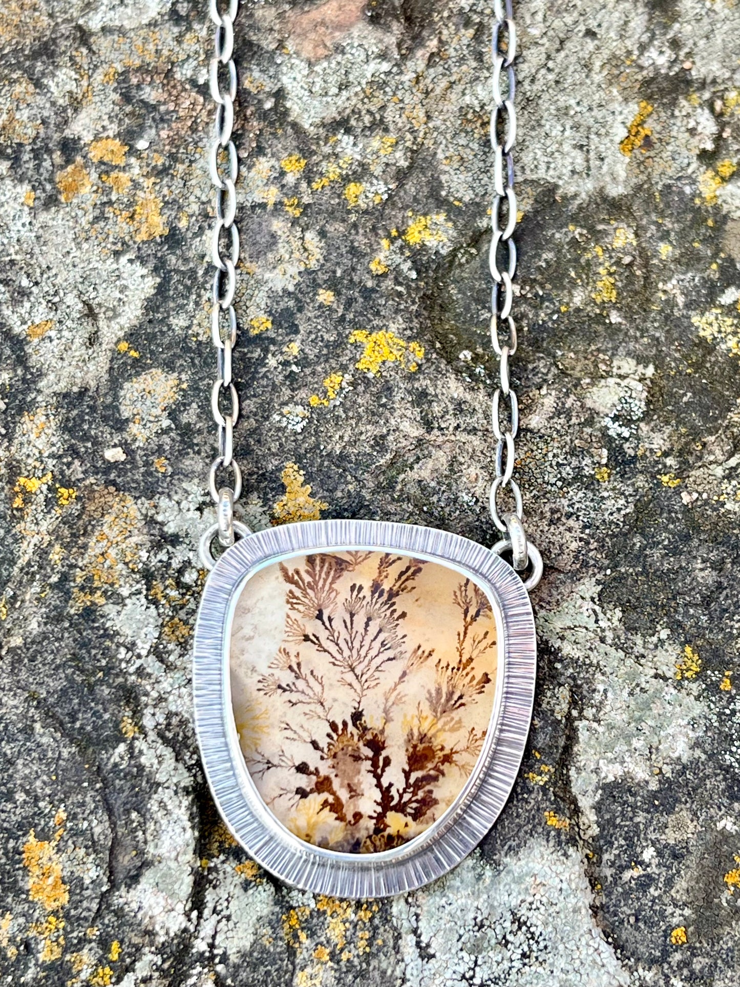 Dendritic Agate Necklace