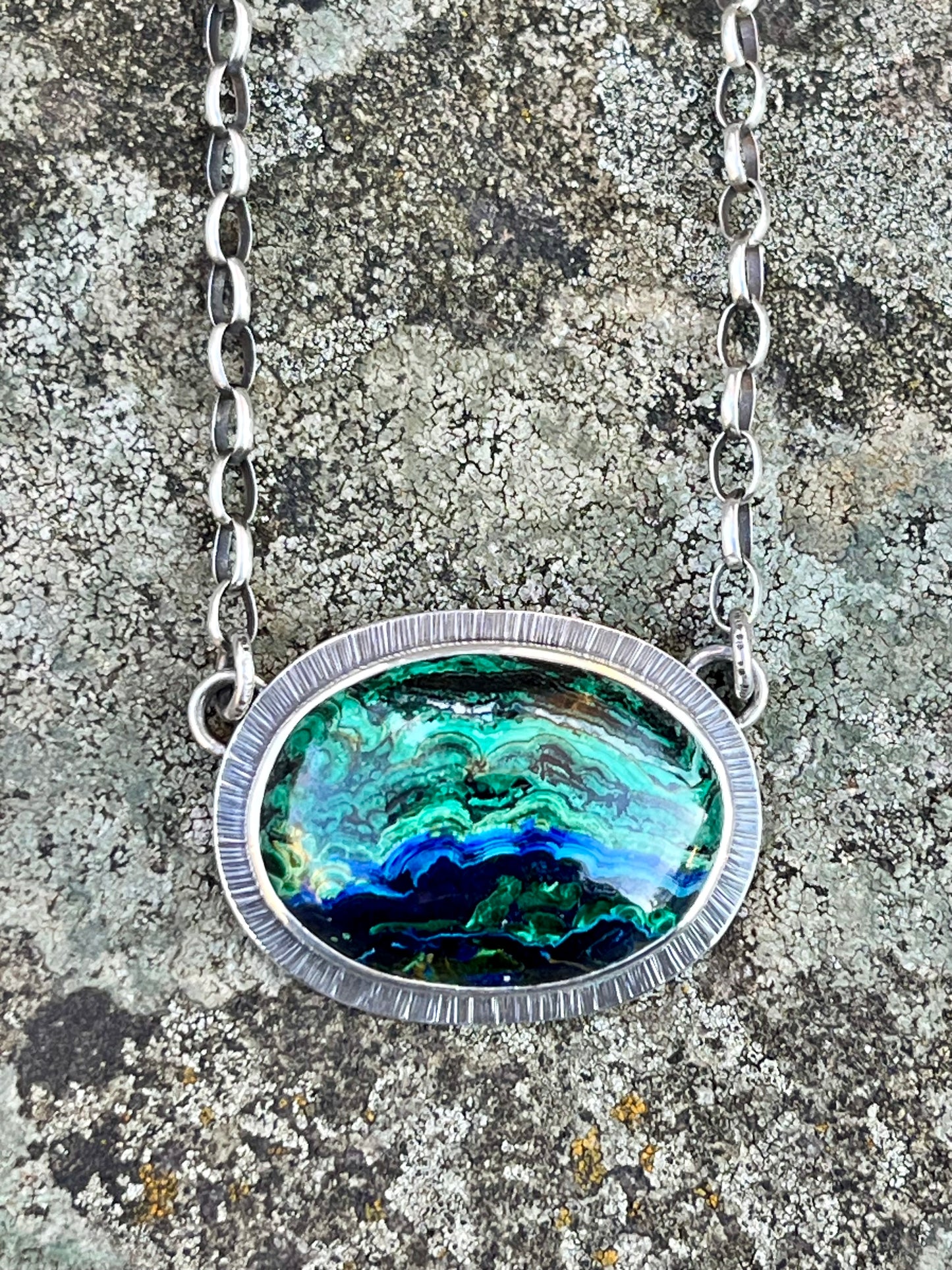 Azurite & Malachite Necklace