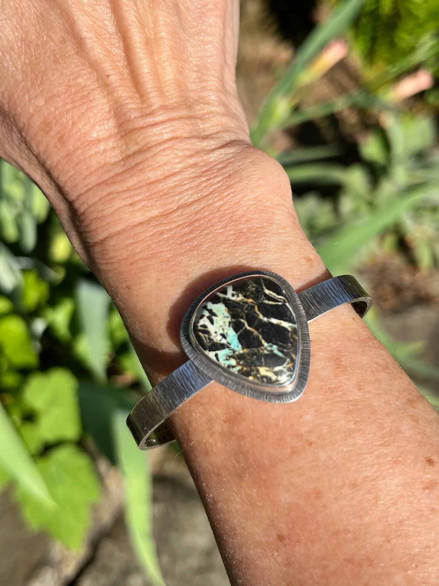 Blackjack Turquoise Cuff