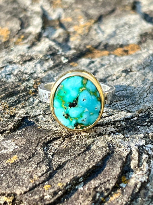 Sonoran Gold Turquoise Ring