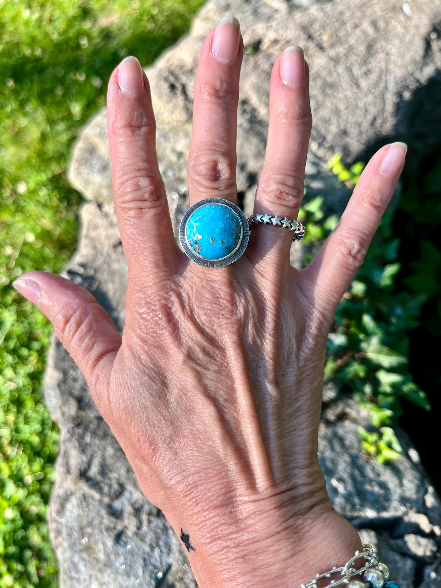 Persian Turquoise Round Ring