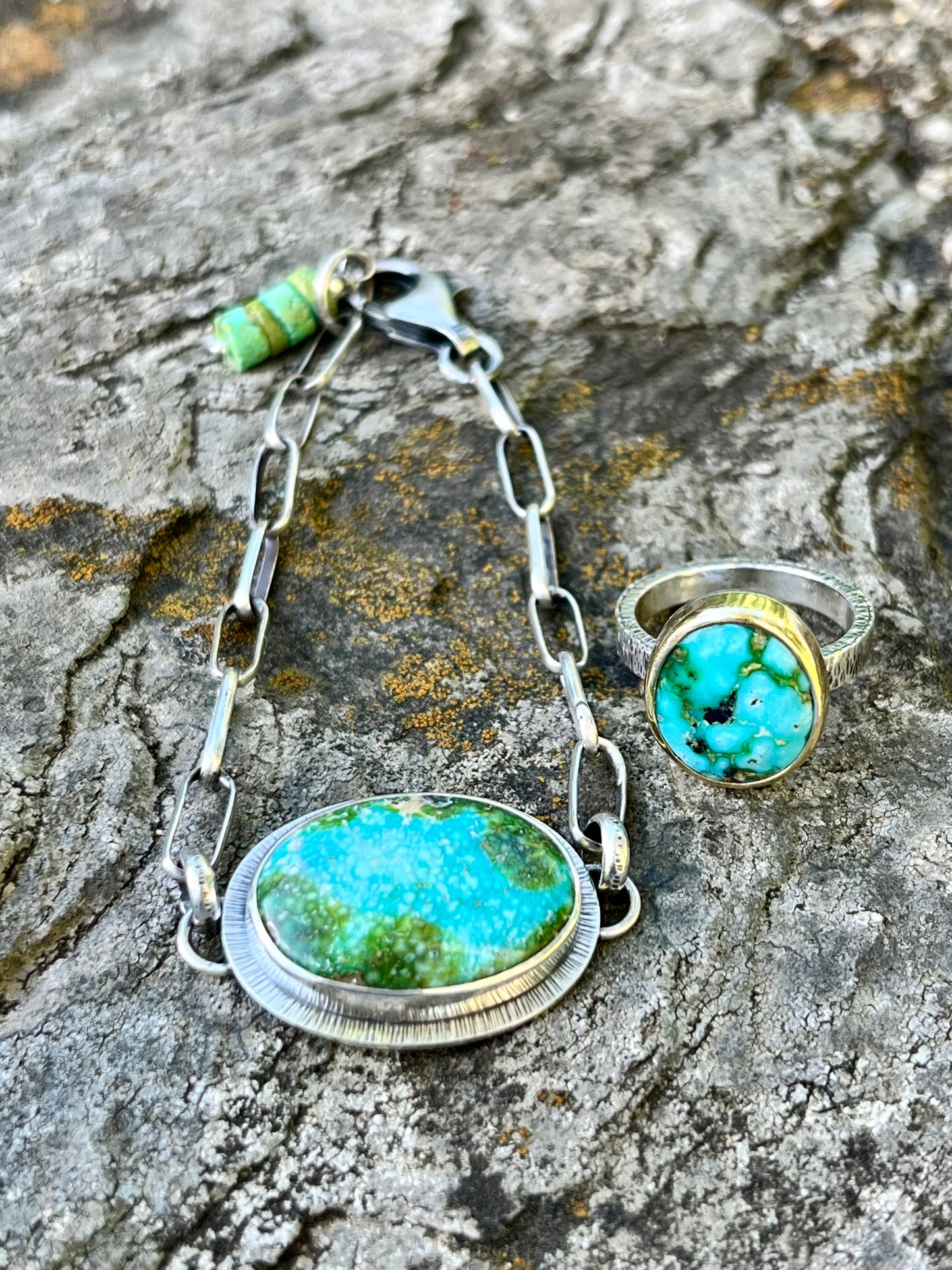 Sonoran Gold Turquoise Bracelet