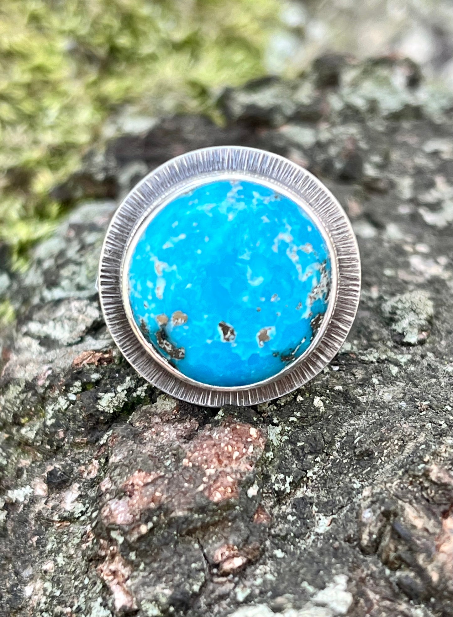 Persian Turquoise Round Ring