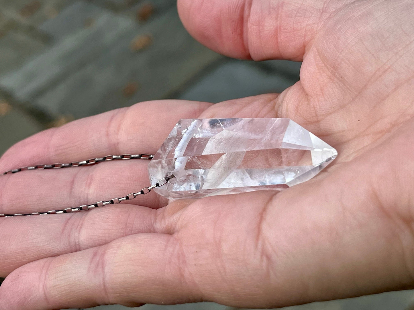 Phantom Quartz Necklace