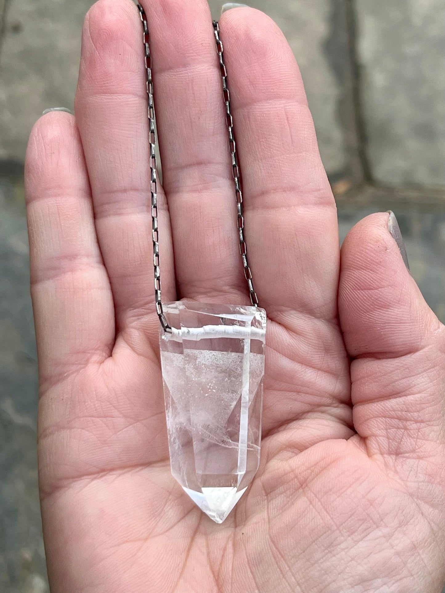Phantom Quartz Necklace